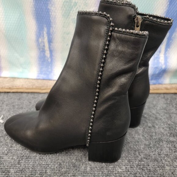 Aquatalia Black Leather Boots - Picture 2 of 5